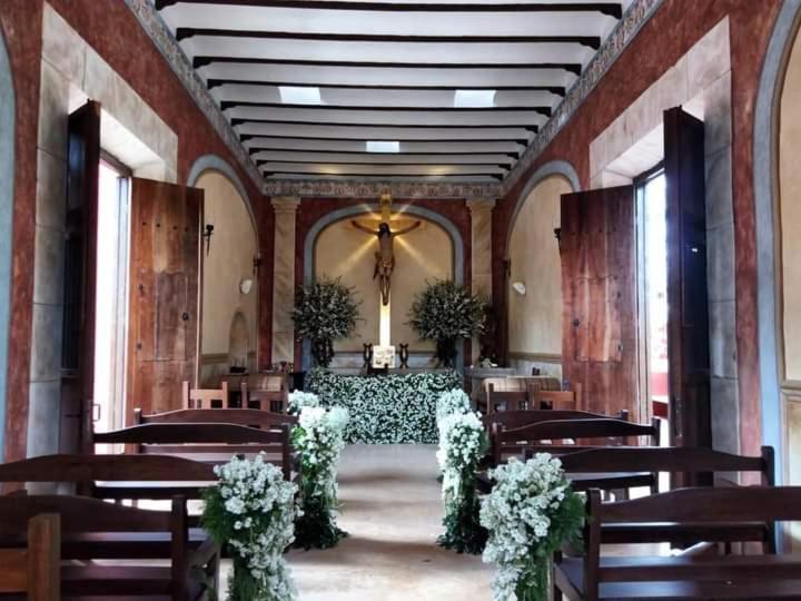 Hacienda Santa Cruz Mérida Zewnętrze zdjęcie